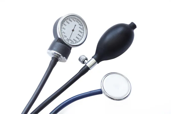 Instrumenter til måling av blodtrykk – stockfoto