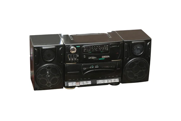 Black audio player — Stock Photo, Image