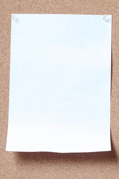 Bir kağıt listesi — Stok fotoğraf