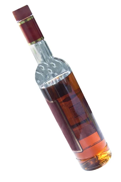 Fles van cognac — Stockfoto