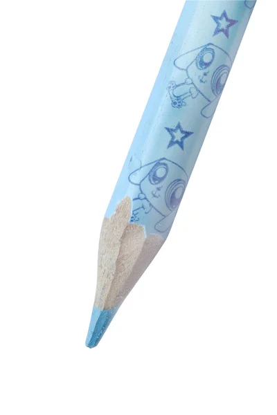 Синий карандаш — стоковое фото