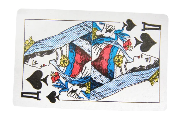 Hrací karta — Stock fotografie