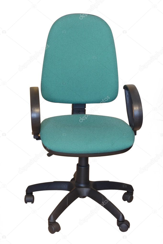 A swivel chair