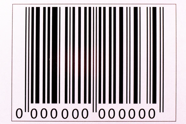 La imagen del código de barras — Foto de Stock