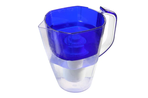 Džbán vody filtru — Stock fotografie