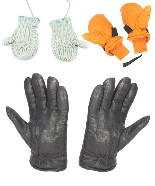 Rękawice i rękawica — Zdjęcie stockowe