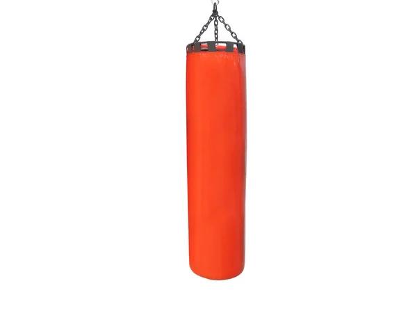 Big red punching bag — Stock Photo, Image