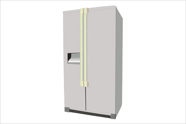 Холодильник — стоковый вектор