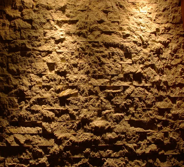 Bir taş bir duvara ışık — Stok fotoğraf
