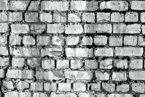 Struttura della parete di mattoni bianchi — Foto Stock