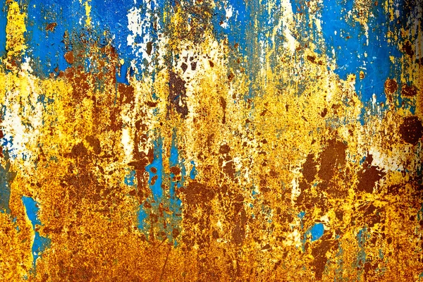 Rusty grunge superficie de hierro — Foto de Stock