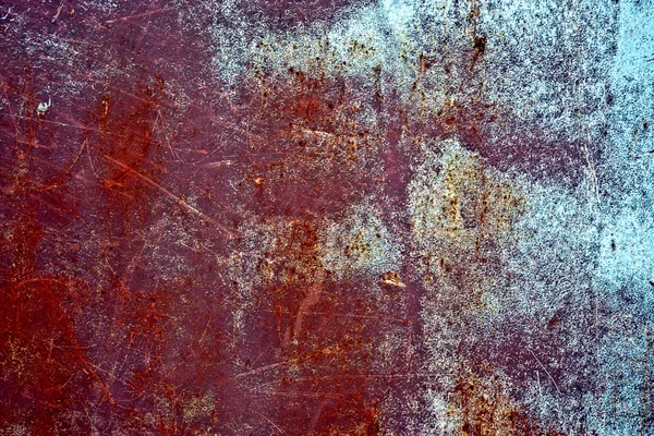 Metal zemin üzerine grunge boya — Stok fotoğraf