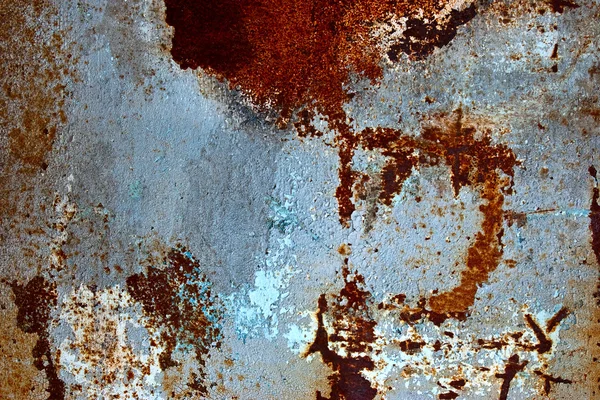 Grunge färg på metall bakgrund — Stockfoto