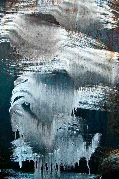 Pintura Grunge em fundo de metal — Fotografia de Stock