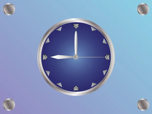 Clockblue — Stockvector
