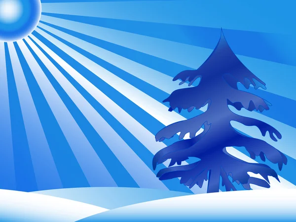Christmastree — Stockový vektor