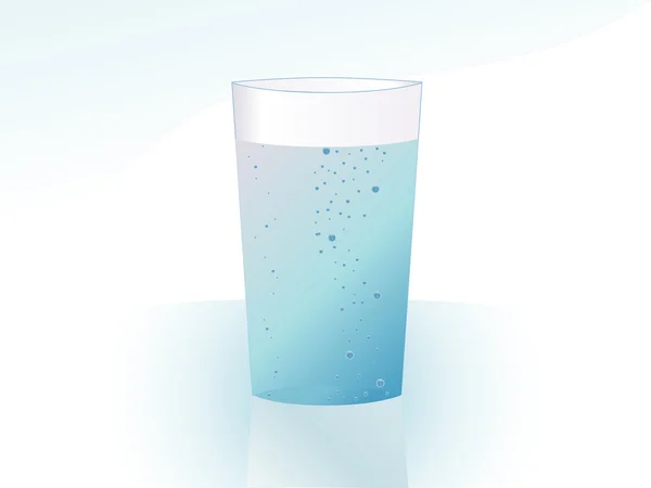 Wasserglas — Stockvektor