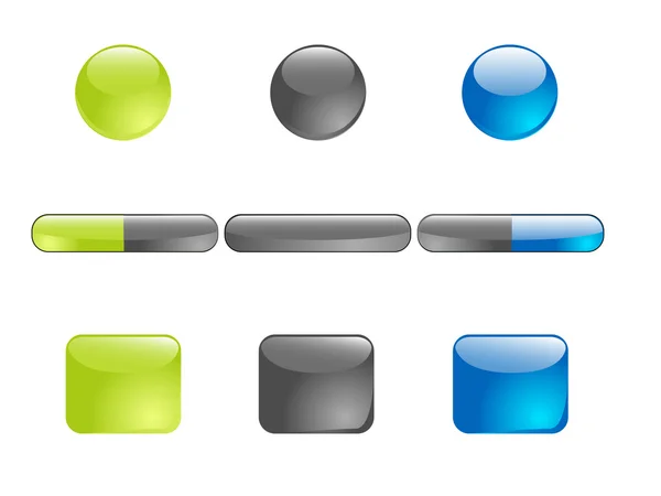Bleu-vert — Image vectorielle