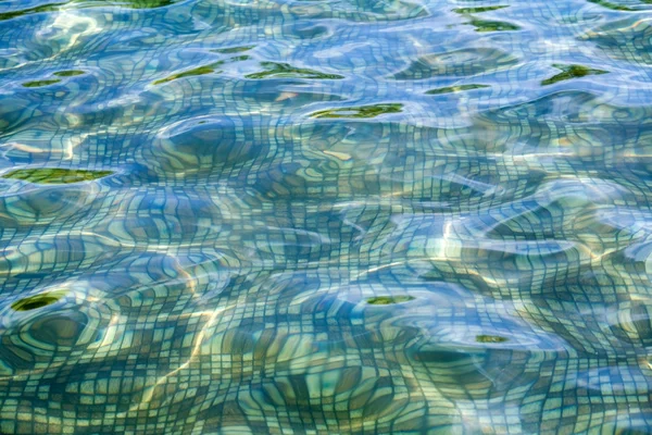 stock image Water structure in pool