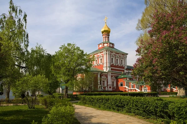 Novodevichy monastery in moscow — Stock Photo, Image