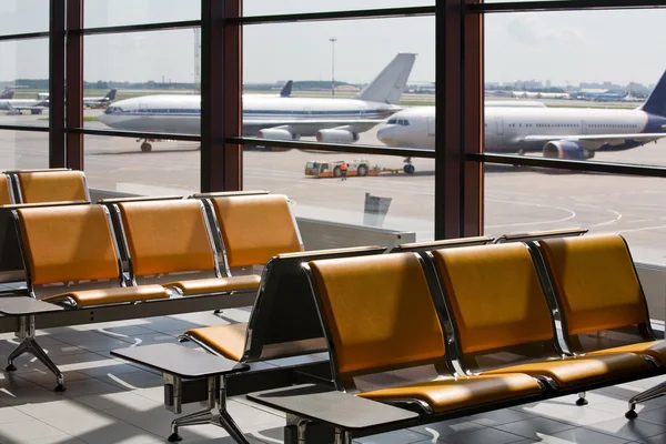 Stock image Airport in expectant of passengers