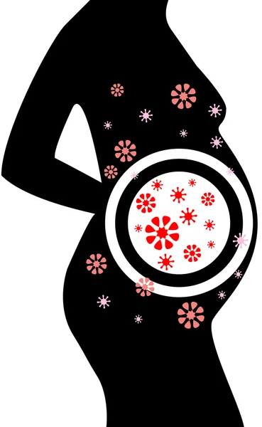 Colores del embarazo — Archivo Imágenes Vectoriales