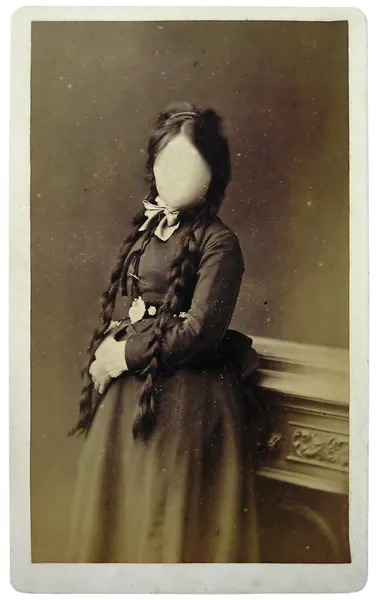 Vintage φωτογραφία των γυναικών — Φωτογραφία Αρχείου