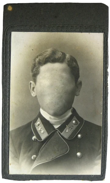 Vintage foto man — Stockfoto