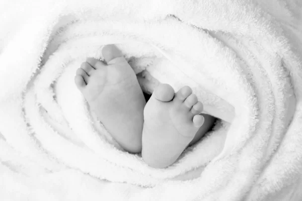 A baba lábát — Stock Fotó