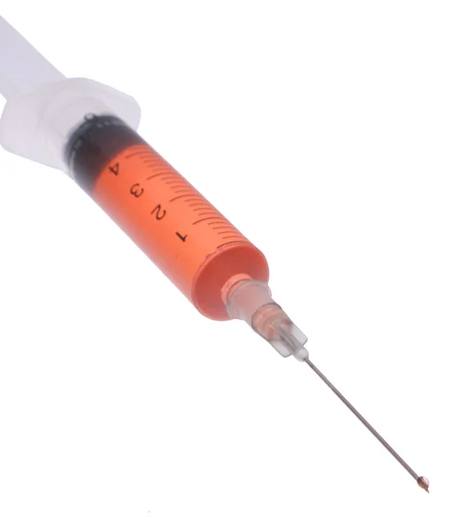 Medical syringe. — Stock Photo, Image