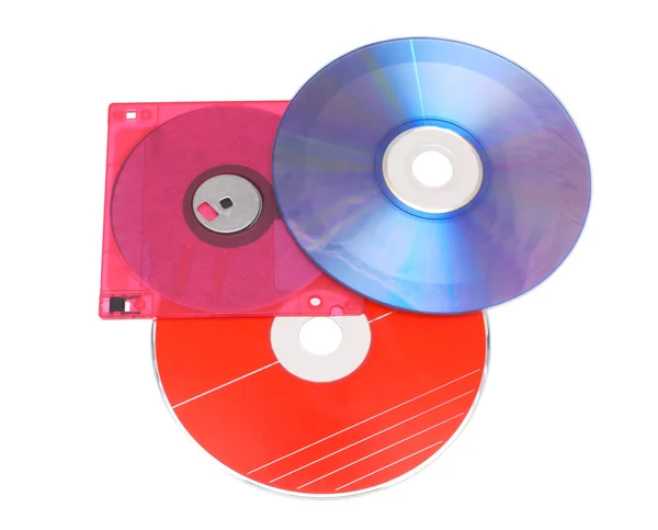 Compact Disc. — Stockfoto