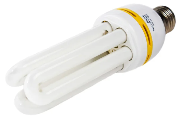 Lampada fluorescente a risparmio energetico — Foto Stock