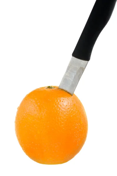 オレンジ色のナイフ — ストック写真