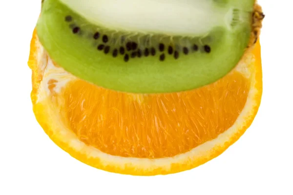 Narancs és kivi — Stock Fotó