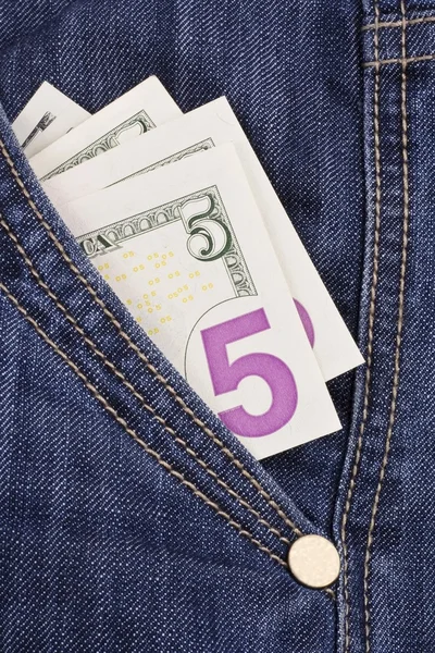 Pocket Money — Stock Photo, Image