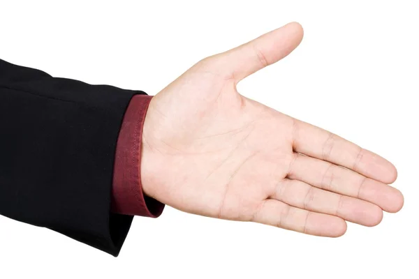 Business handshake and trust — Stock Photo, Image