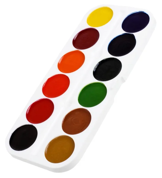 Sada akvarelových barev — Stock fotografie