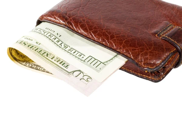Leather Wallet — Stock Photo, Image
