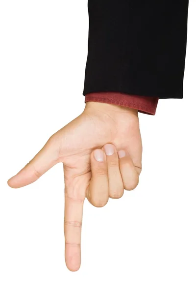 Pointing hand — Stock Photo, Image