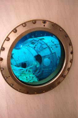 Through The Hydrolab Window clipart