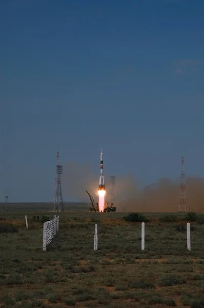 Soyuz tma-15 başlatmak Mayıs 27, 2009 — Stok fotoğraf