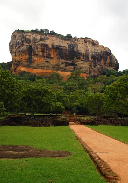 Sigiriya skalní pevnost — Stock fotografie