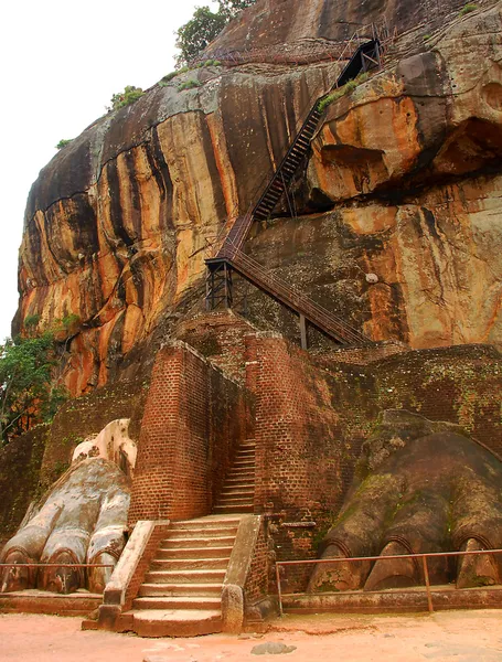 Montagne du Lion à Sigiriya — Photo