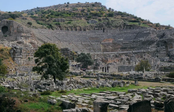 Efes Antik Tiyatrosu — Stok fotoğraf