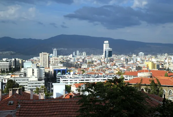 Uitzicht op de stad Izmir — Stockfoto