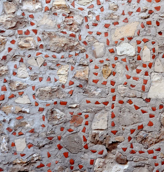 Текстура каменной стены — стоковое фото