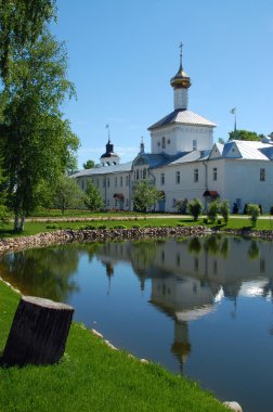 Saint Nicholas Church in Russia clipart