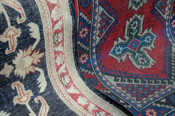 Closeup Image of Oriental Carpets — Stock Photo, Image