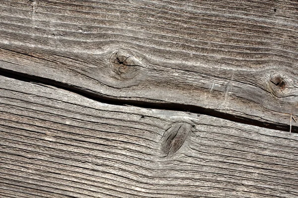 Rachadura na textura de madeira — Fotografia de Stock