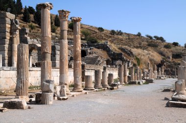 Columns of Ephesus clipart